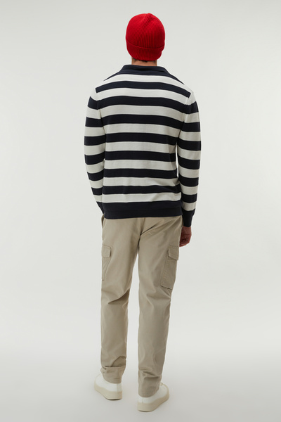 Mudo PAMUK KARIŞIMLI STRAIGHT FIT KARGO PANTOLON