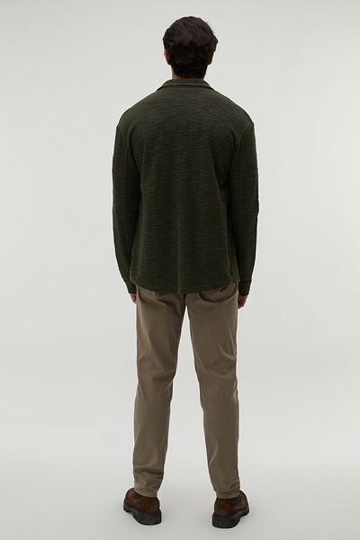 Mudo Regular Fit Textured Shirt Jacket