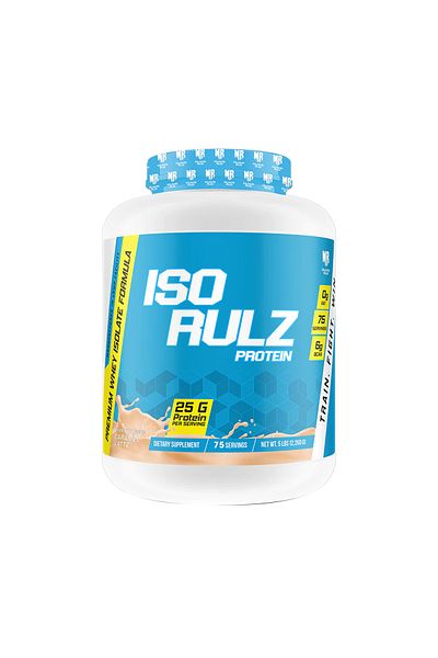 Muscle Rulz Iso Rulz, Latte Caramel, 5 LB