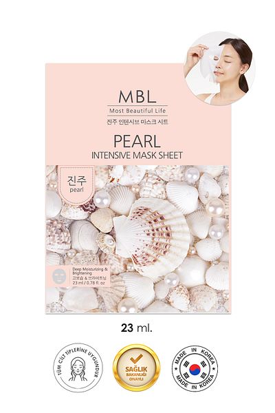 MBL Teresia Pearl Extract Brightening and Moisturizing Face Mask
