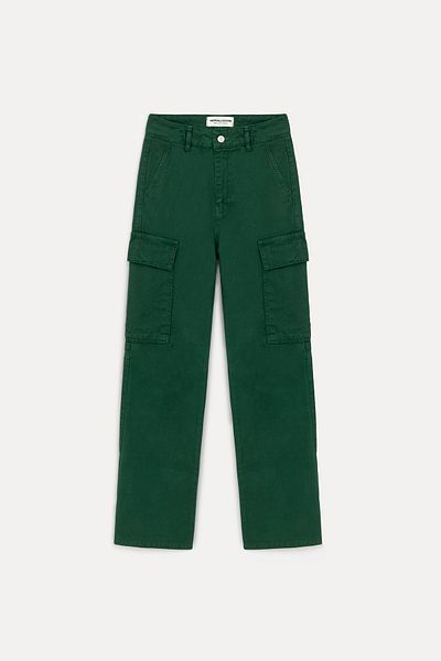 VATKALI High waist carpenter trousers