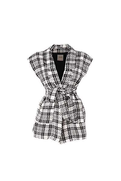 Pilea سترة أبيلا تويد