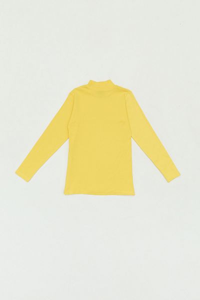 Fulla Moda Basic Stand Collar Girl's Bodysuit