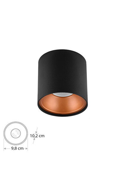 Cata CT-5421 FOÇA DEKORATİF APLİK SİYAH+GOLD SIVA ÜSTÜ