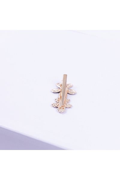 Bimotif Jewelled metal buckle