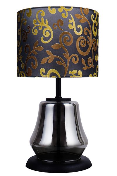 MINIMAL ETICARET VE BILGI TEKNOLOJILERI Elite Silver Chrome Glass Lampshade