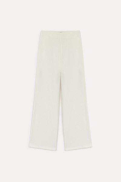 VATKALI High waist straight cut pants