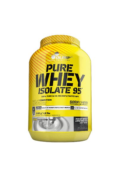 OLIMP SPORT NUTRITION Pure Whey Isolate 95, Vanilla, 4.8 Lb