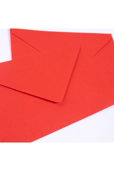 Bimotif Κόκκινος φάκελος καρτ ποστάλ, 10,5x15,5 εκ. 10 τεμάχια