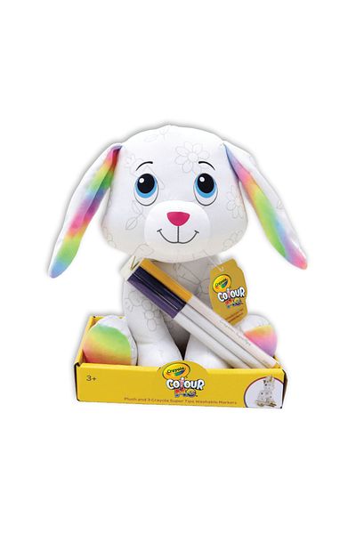 Crayola Colour Me Plush Bunny