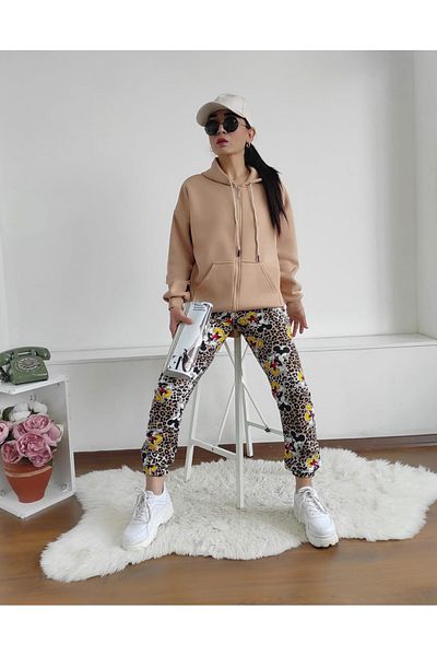 Altı Üstü Butik Яке с цип и повдигнати 3 въжета