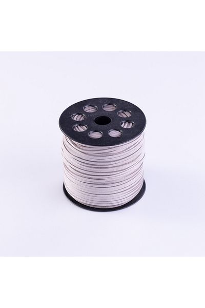 Bimotif Σχοινί μπεζ σουέντ - 3mm, 10 μέτρα