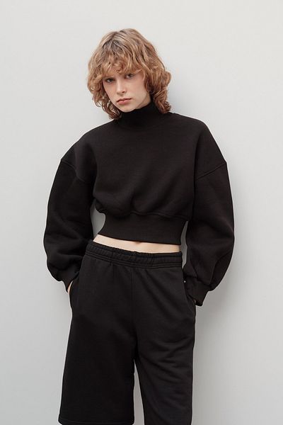 VATKALI Crop Oversize Sweatshirt