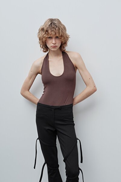 VATKALI Κορμάκι με στρινγκ με λαιμόκοψη