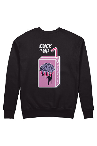 Mounte Bianca Unisex Suck It Up - Obična majica sa kapuljačom