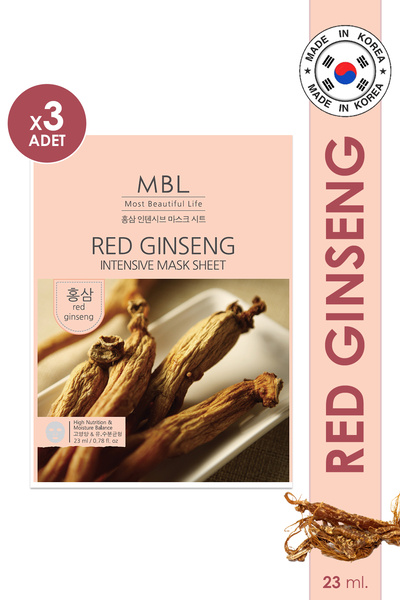 MBL Teresia Kırmızı Ginseng Özlü Ile Cilt Bariyerini Güçlendiren Ve Nemlendir...