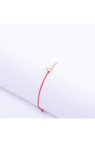 Bimotif Adjustable, 3 heart bracelets, gold