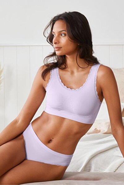 Tchibo Women Seamless Buster Bra, Lilac