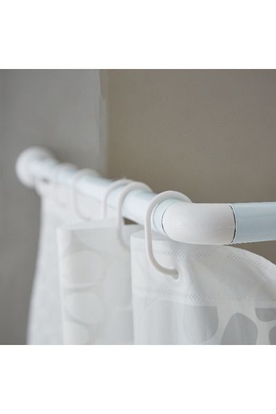 Home Box Granta Shower Curtain Pole - 93 cm