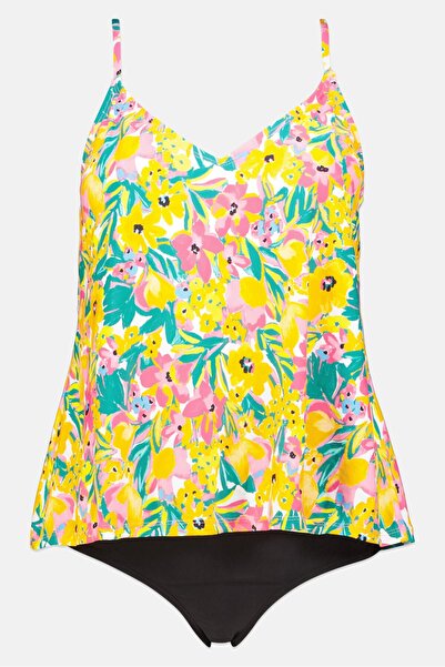 Anne Cole Women 2 Piece Floral Tankini Set, Multicolor