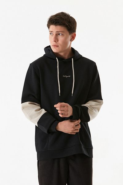 Fulla Moda Φούτερ με κουκούλα με κουκούλα με στάμπα καγκουρό