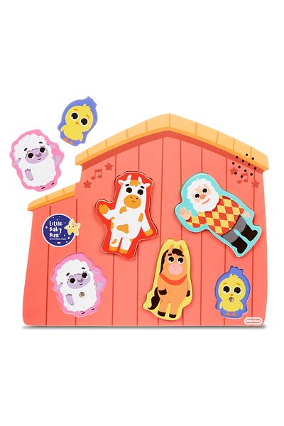 Little Tikes Küçük Bebek Poposu Müzikli Ahşap Puzzle
