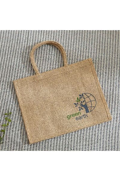 Home Box Go Green Multiutility Jute Bag - 38x15x46 cm