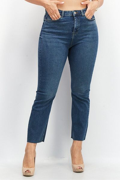 Cropp Women Regular Fit Solid Stretchable Jeans, Blue