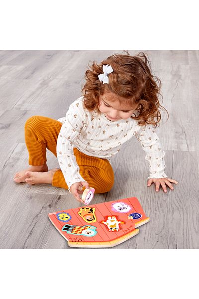 Little Tikes Küçük Bebek Poposu Müzikli Ahşap Puzzle