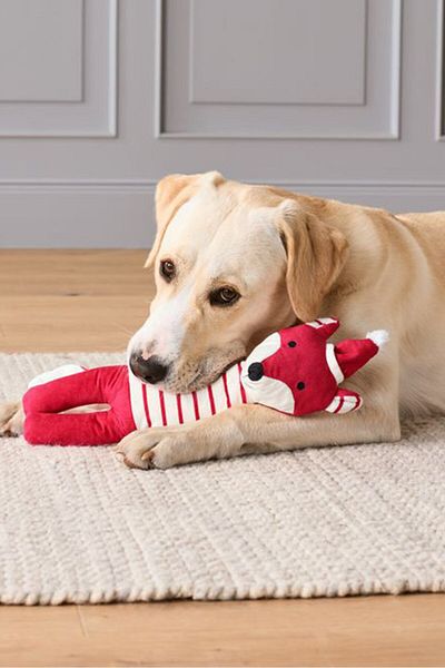 Tchibo Dog Plush Toy, Red