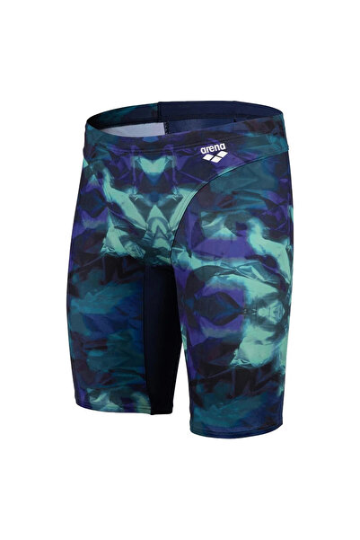 ARENA Hero Camo Erkek Mavi Yüzücü Mayosu 005916750