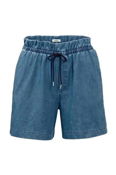 Tchibo Women Plain Pullon Shorts, Blue