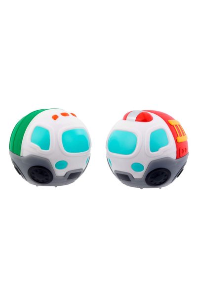 Little Tikes شاحنات كبيرة - تعلم وتلعب Rollarounds Vehicle 2 Pack