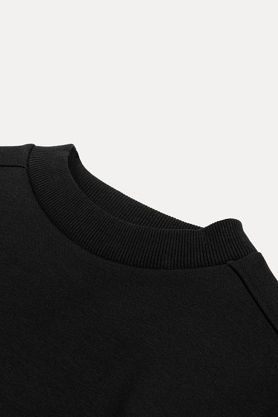 VATKALI Oversized Fit Crop Sweatshirt