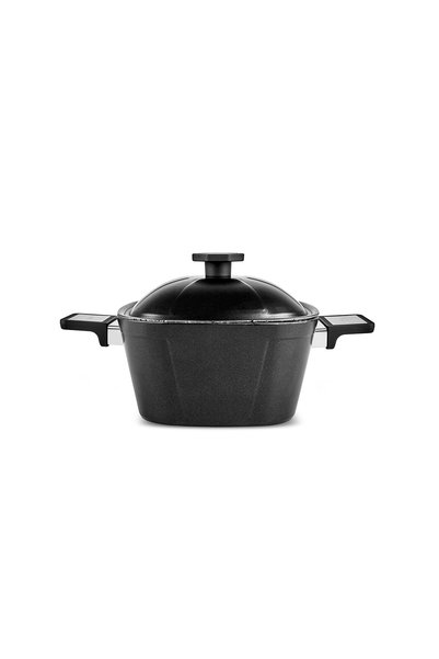 Karaca Biogranit Tank 7 Piece Cookware Set Black
