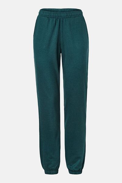 Tchibo Women Plain Pull On Loungewear Trouser, Dark Green
