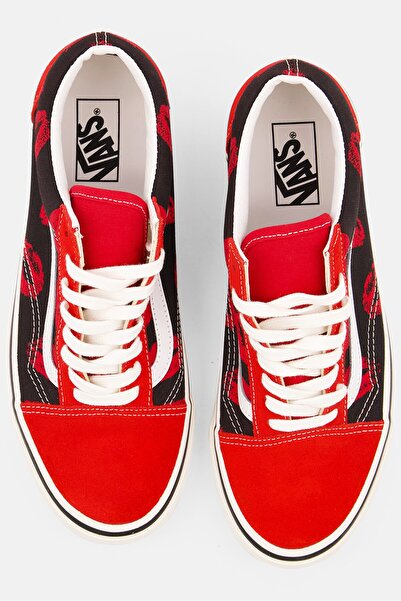 Vans Men Old SKool 36 Dx Lace Up Casual Shoes, Red
