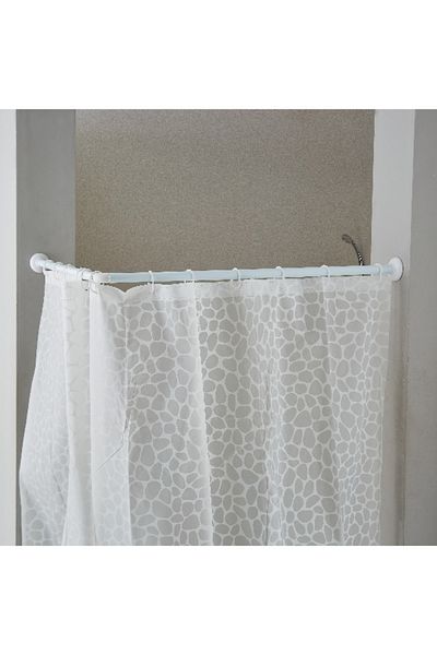 Home Box Granta Shower Curtain Pole - 93 cm