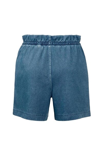 Tchibo Women Plain Pullon Shorts, Blue