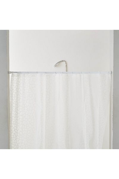 Home Box Granta Extendable Shower Curtain Pole - 130x240 cm