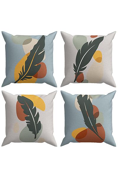 Evdek Set de 4 huse de pernă exotice - DS48