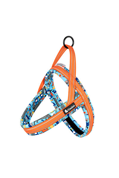 True Love Marine Turuncu Köpek Göğüs Tasması