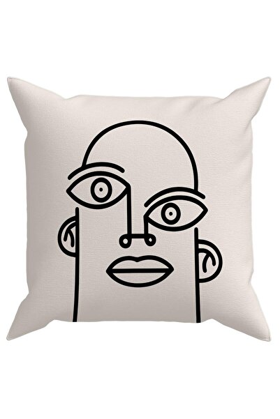 Evdek غطاء وسادة رمي مجردة موديل DS61