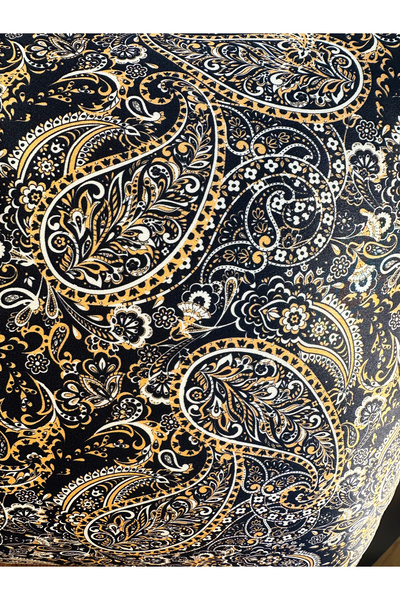 ICON SILK 100% Silk Pillowcase 1 Piece 50Cm*70Cm (Gold Shawl Pattern)