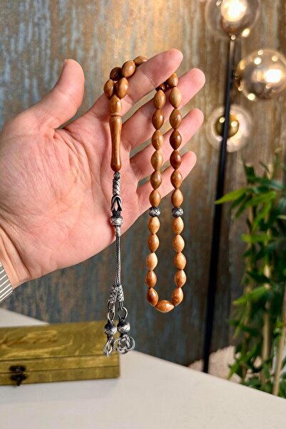 dergah tesbih تصميم جديد من الفضة المحبوكة يدويًا بتصميم Kazaziye الطبيعي