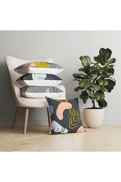 Evdek Set de huse de pernă botanice din 4 piese - DS31