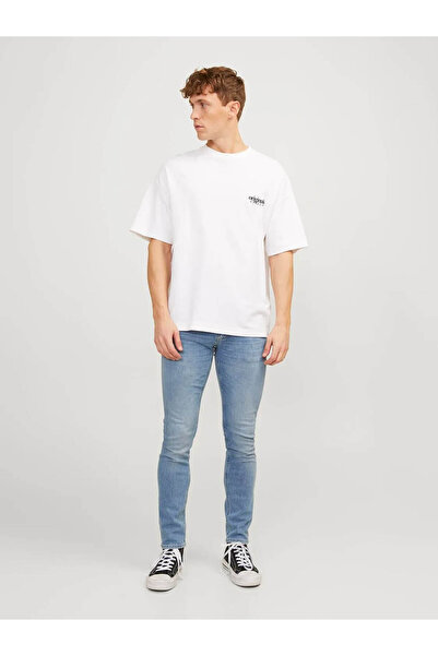 Jack & Jones Erkek Jean Pantolon Açık Mavi 12253092 Jjılıam Jjevan Jj 594 Sn