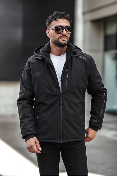 Delpino Водо и ветроустойчиво термо софтшел мъжко яке