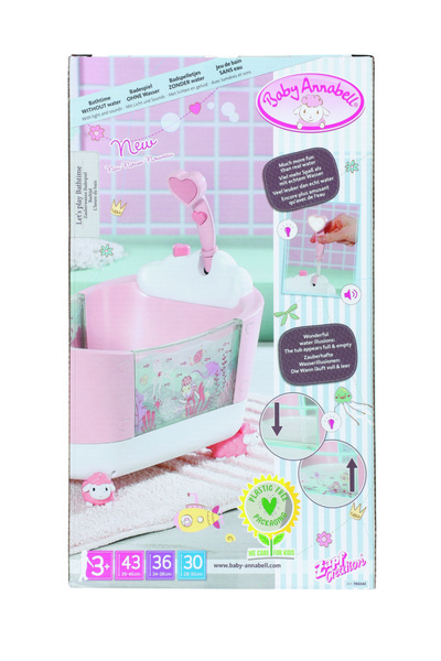 Baby Annabell دعونا نلعب لعبة وقت الاستحمام