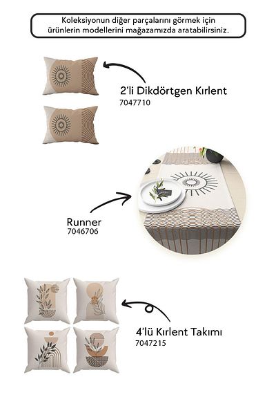 Evdek Set de 4 huse de pernă - CL22